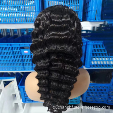 100% Peruvian 150 Density Perruque Full Lace Donor Hair Wig 360 Frontal Cheap Remy Human Hair Wigs For Black Women